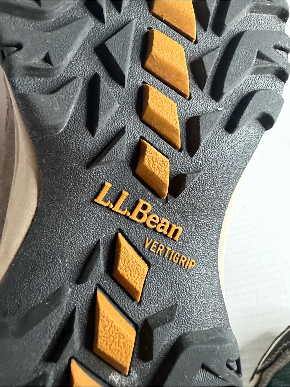 LL Bean Trail Hiking Boots Mens 11.5 M Gray Green TEK 2.5 Waterproof TEK 2.5